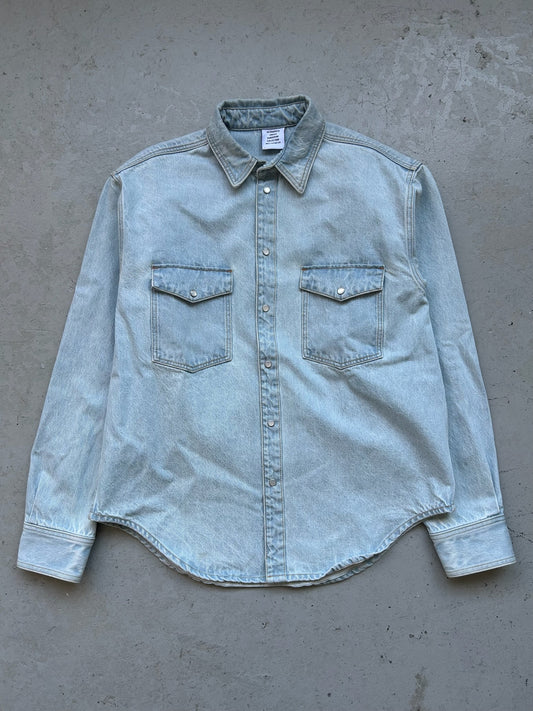 Vetements Denim Overshirt (S)