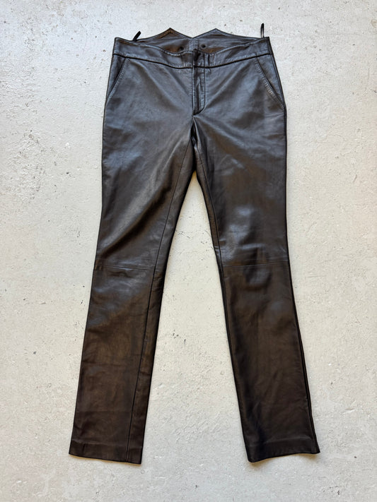 Gucci Tom Ford Leather Pants (38)