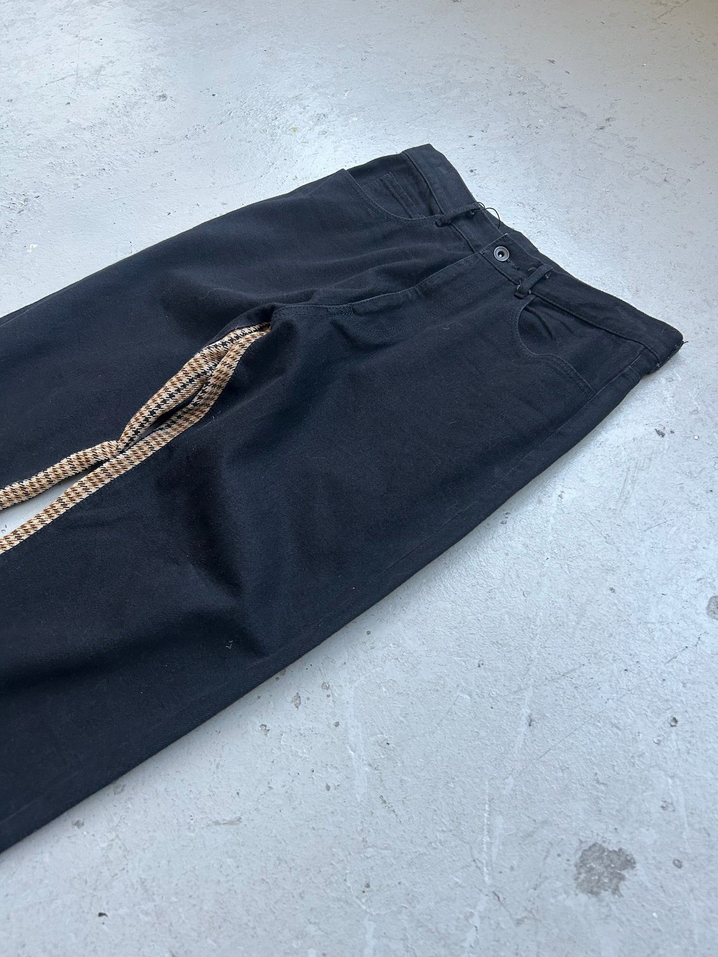 Opening Ceremony Plaid Lined Denim