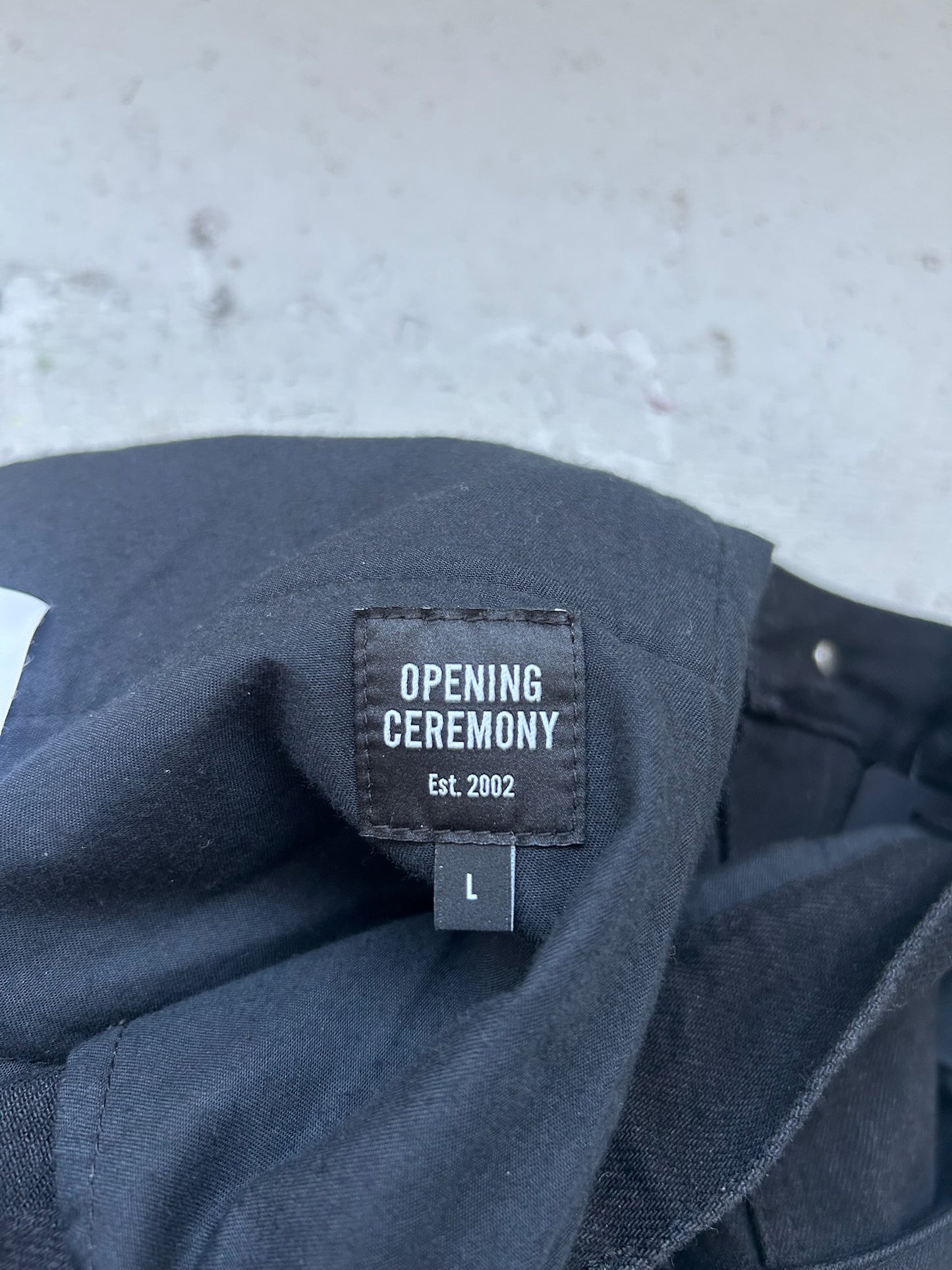 Opening Ceremony Plaid Lined Denim