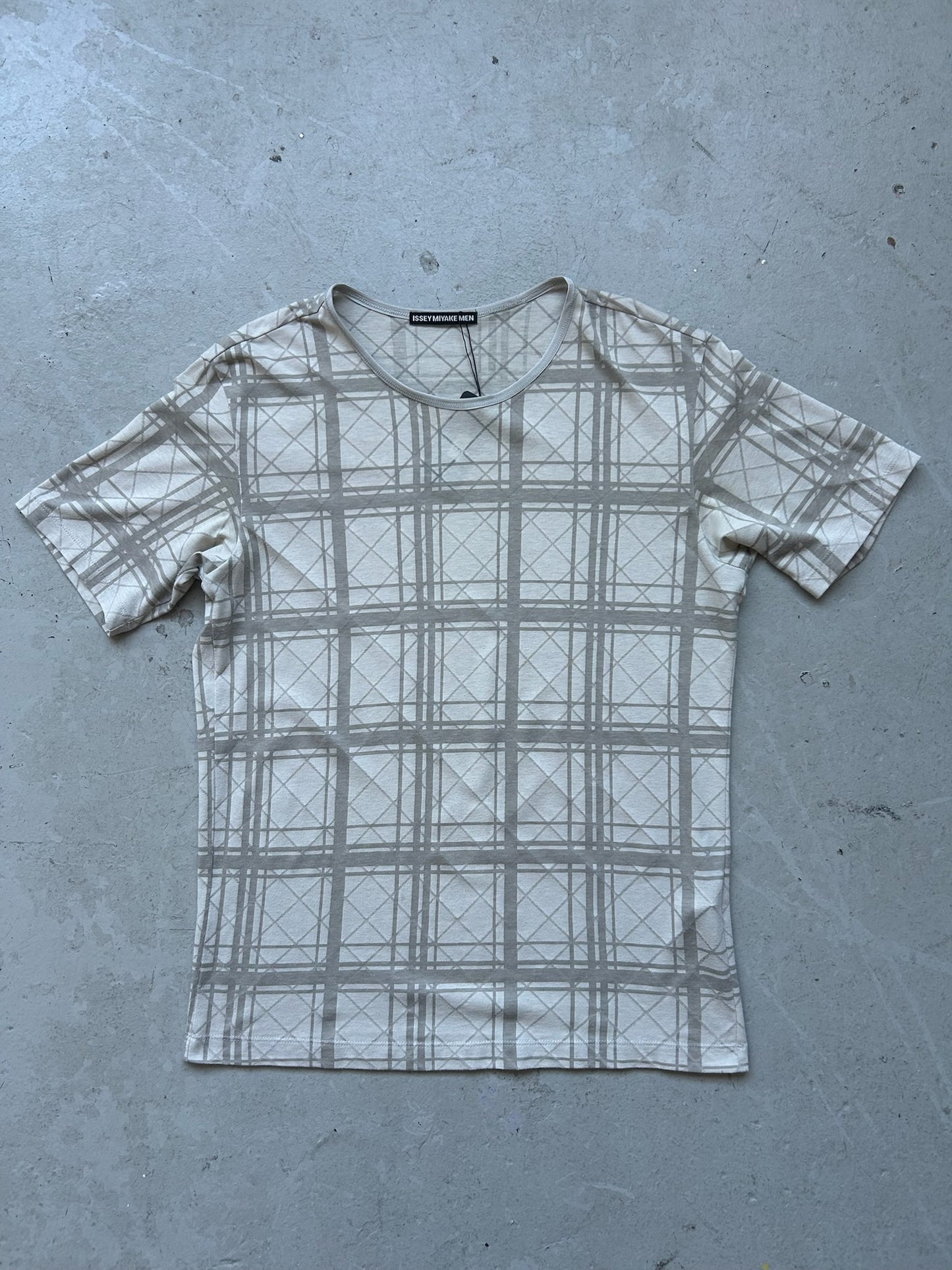 Issey Miyake Men Geometric Short Sleeve Shirt (2)