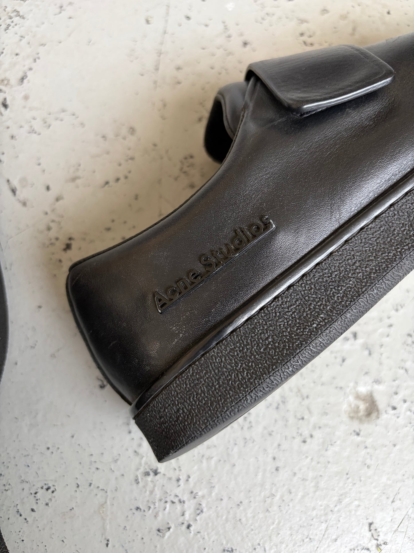 Acne Studios SS16 Triple LO Strap Shoes (42)