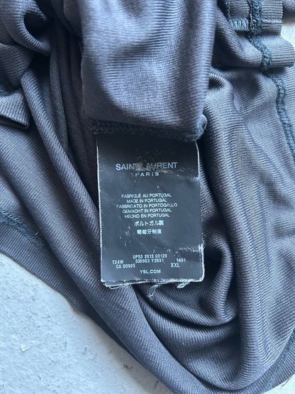Saint Laurent Paris 2013 V Neck Pocket Tee (XL)