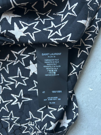 Saint Laurent Silk Stars Button Up (XL)