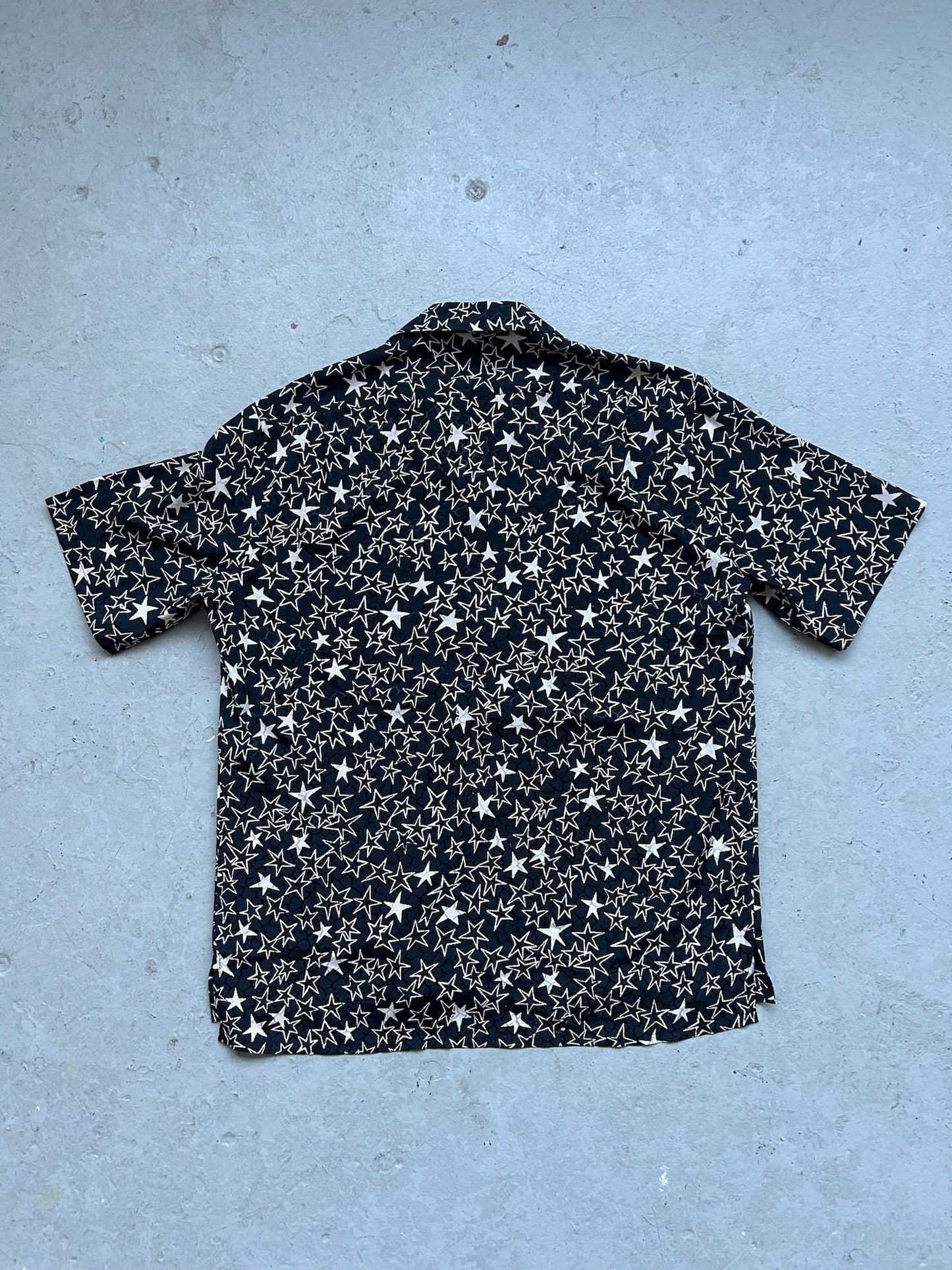 Saint Laurent Silk Stars Button Up (XL)