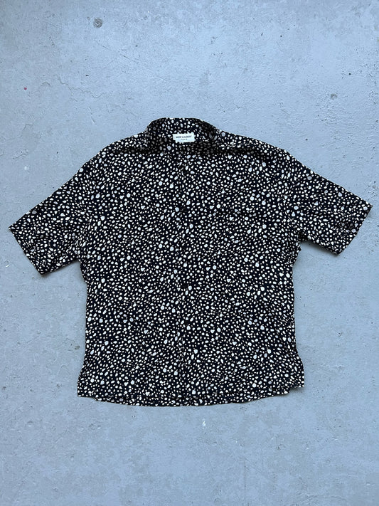 Saint Laurent Speckle Print Button Up (41)