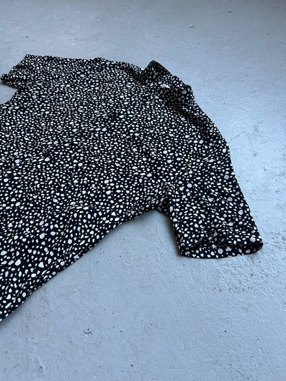 Saint Laurent Speckle Print Button Up (41)
