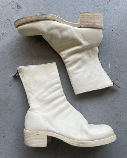 Guidi 788Z White Horse Leather Boots (41)