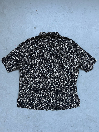 Saint Laurent Speckle Print Button Up (41)