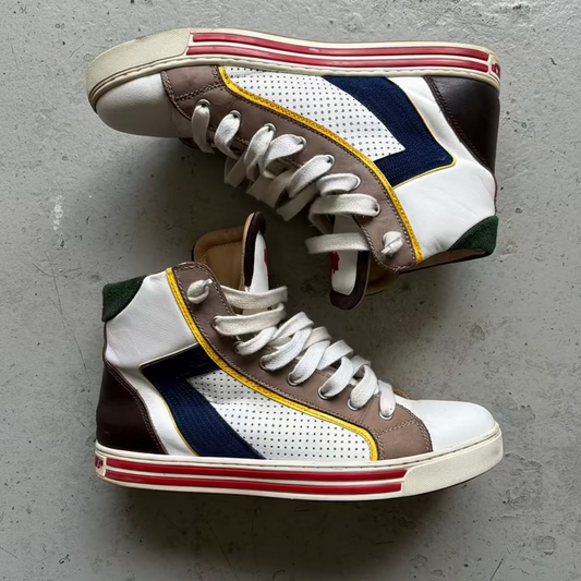Dsquared2 Multi Color High Top Sneakers (40.5)