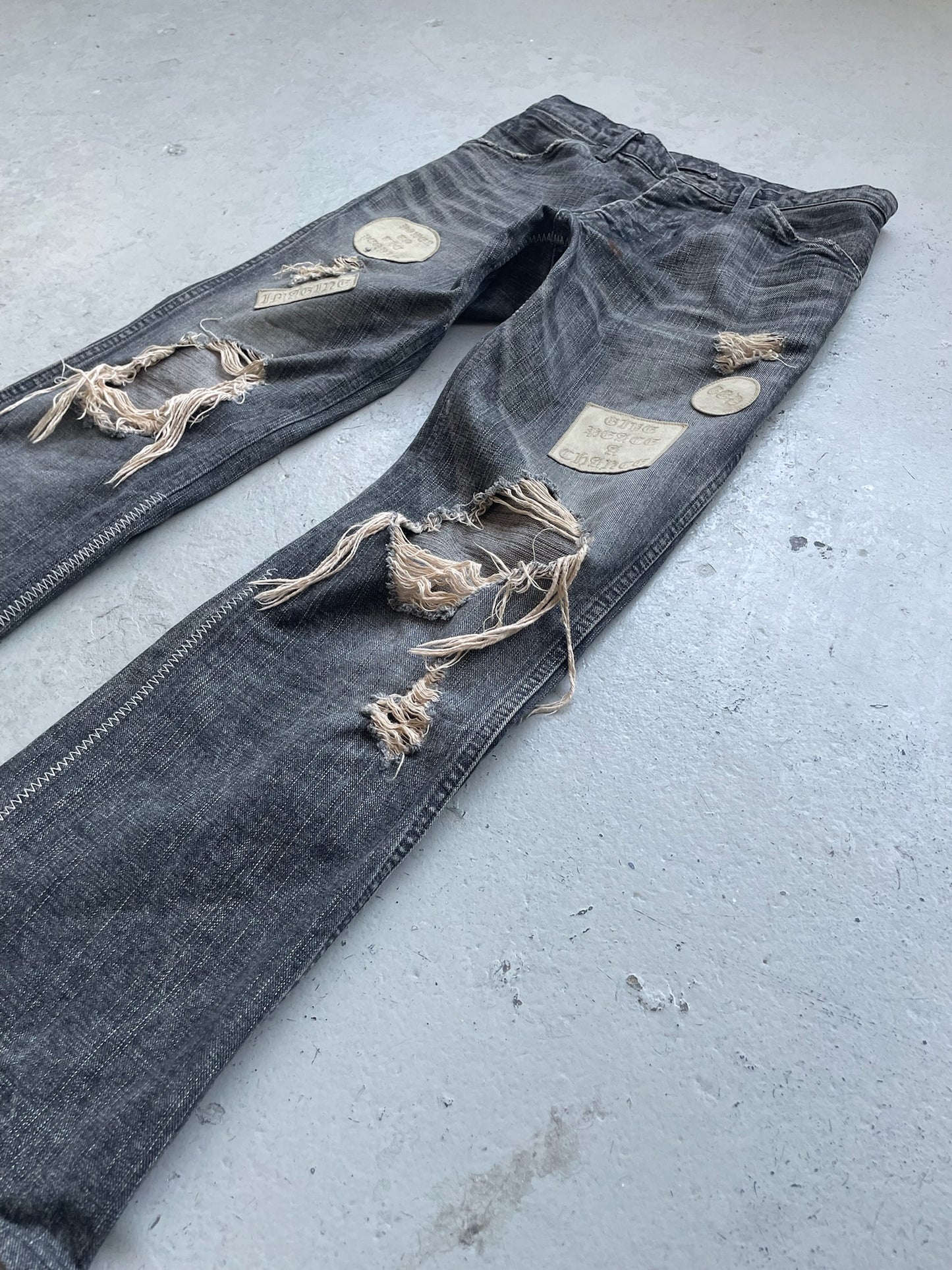 Number (N)ine Give Peace A Chance Denim (4)