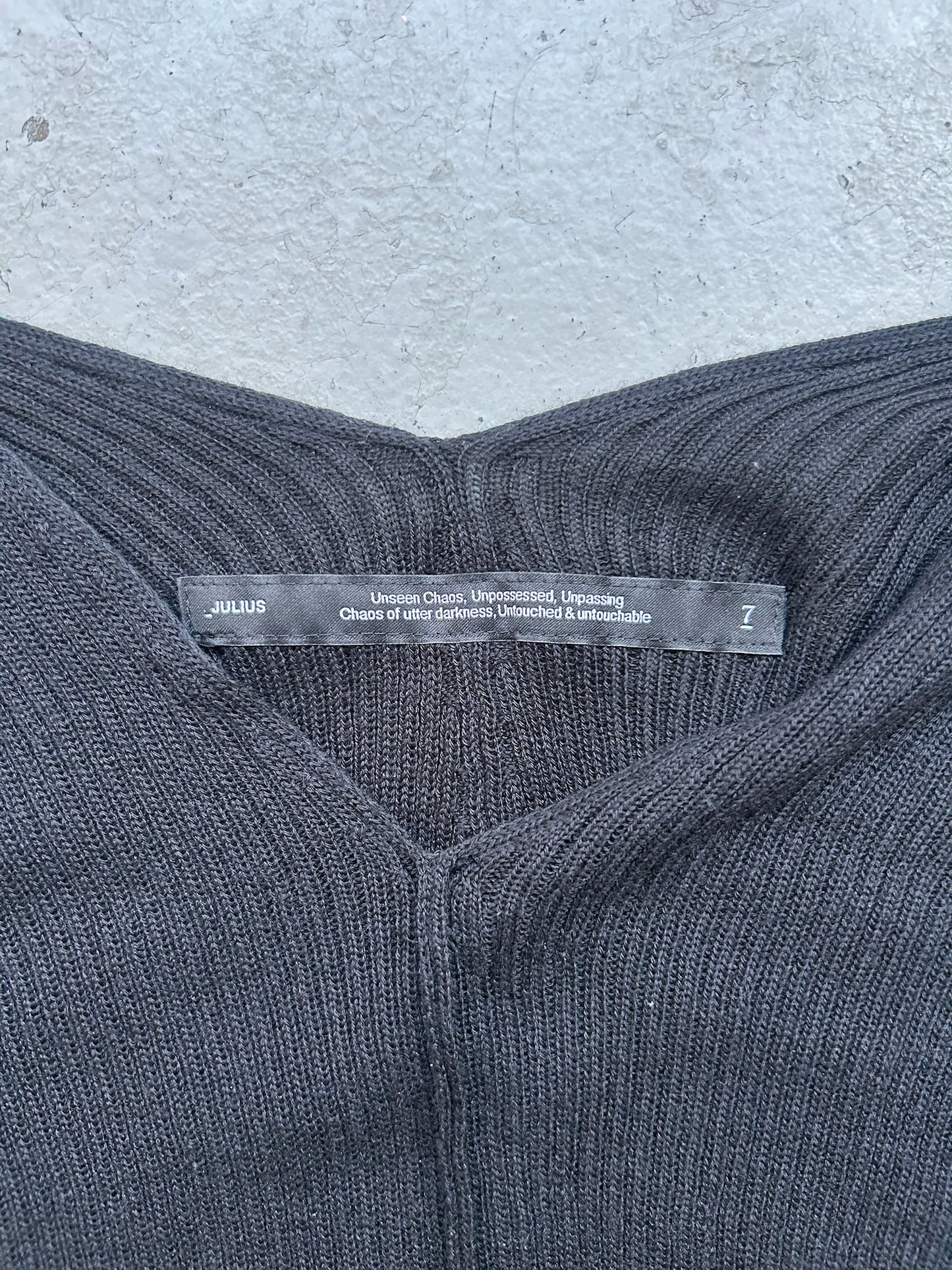 Julius Ribbed Long Sleeve (M)