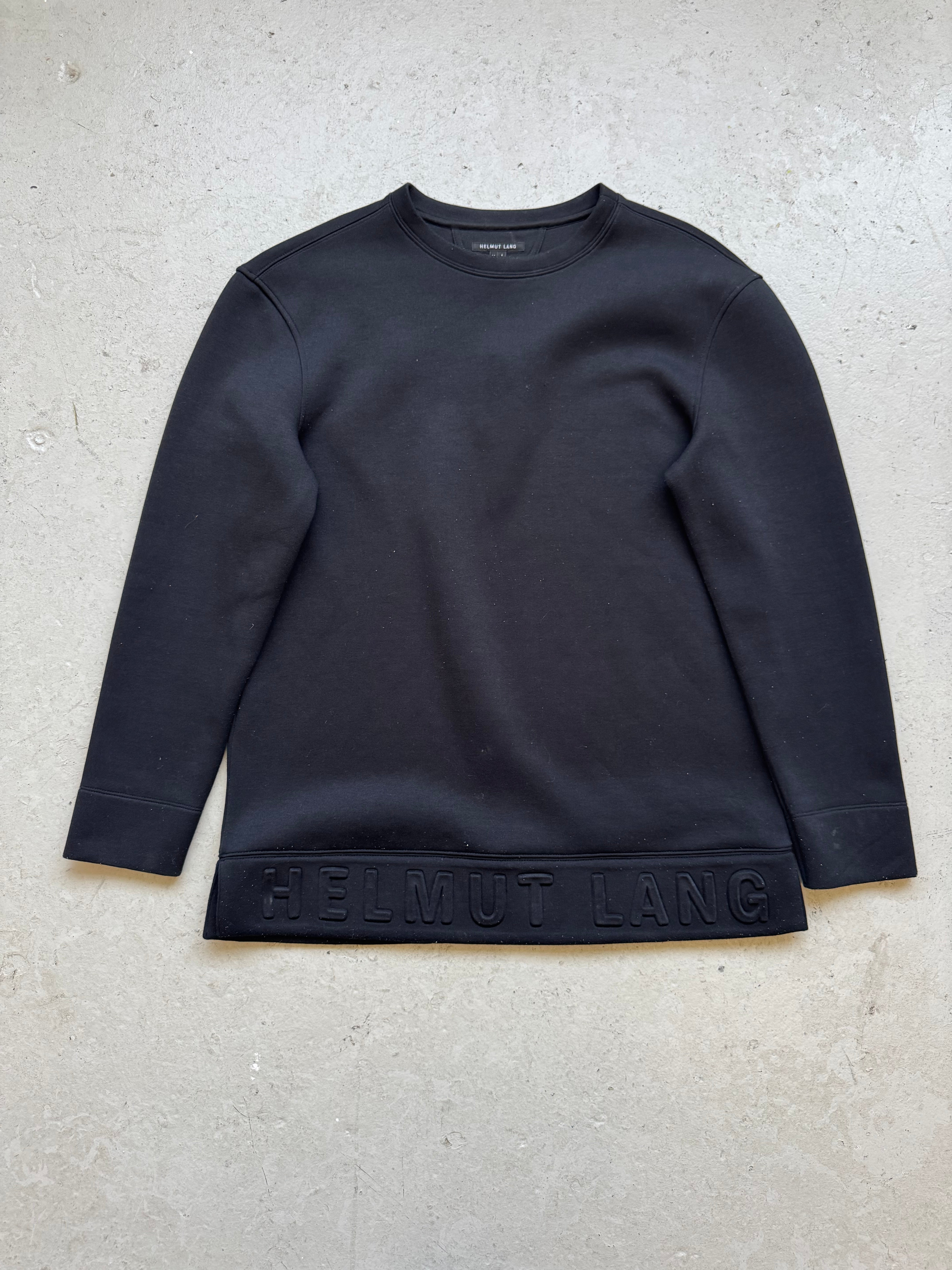 Helmut Lang Black Crewneck (M) – marco sqrd