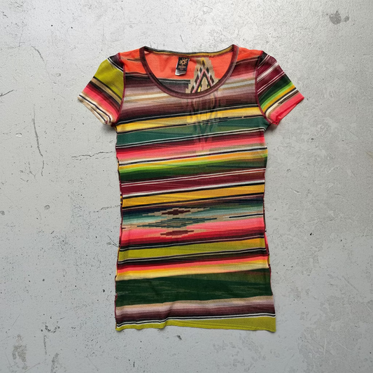 Jean Paul Gaultier Soleil Tribal Top (L)
