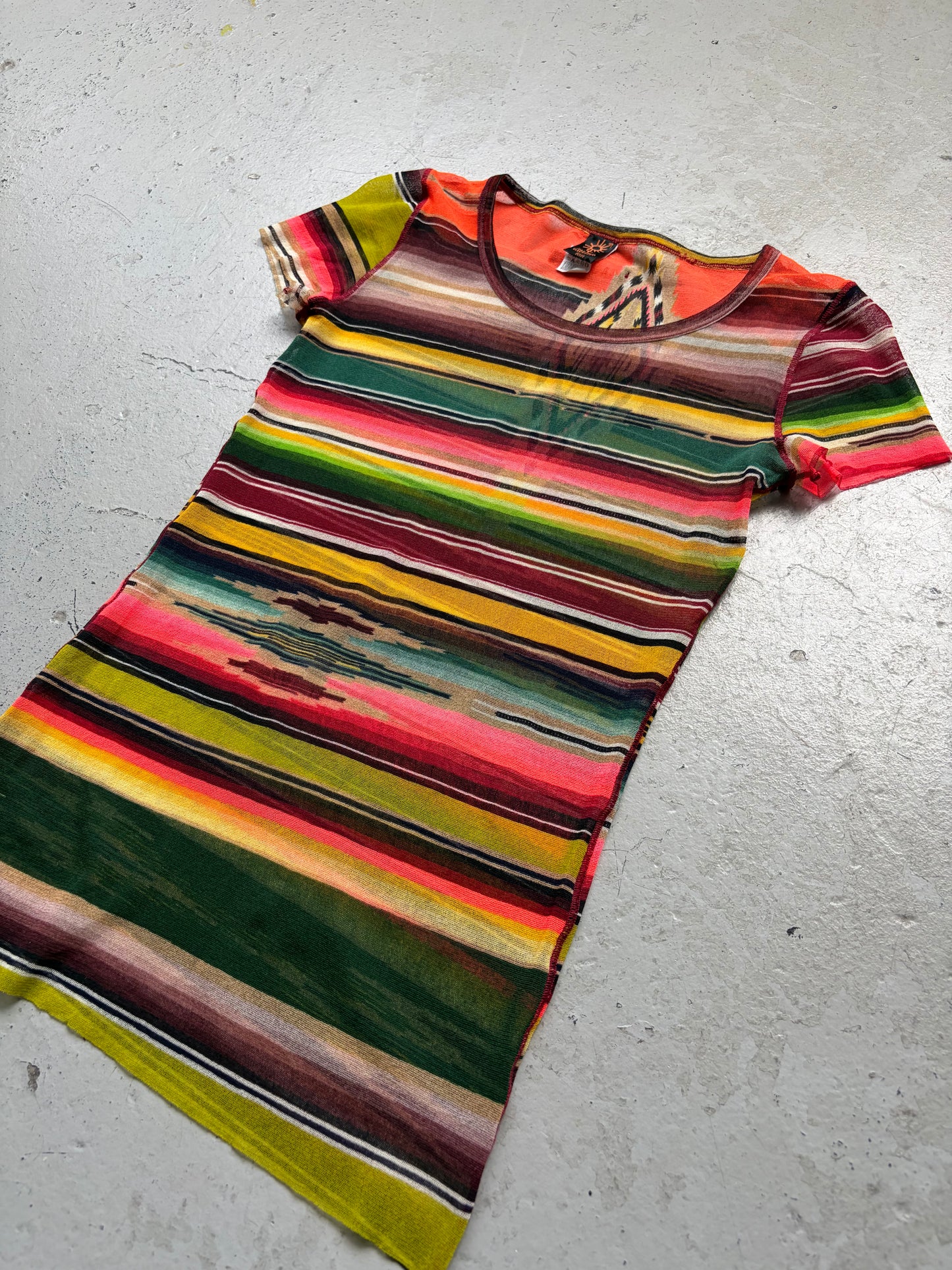 Jean Paul Gaultier Soleil Tribal Top (L)