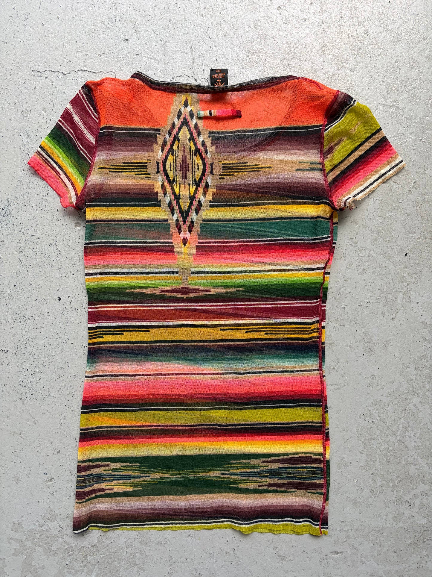 Jean Paul Gaultier Soleil Tribal Top (L)