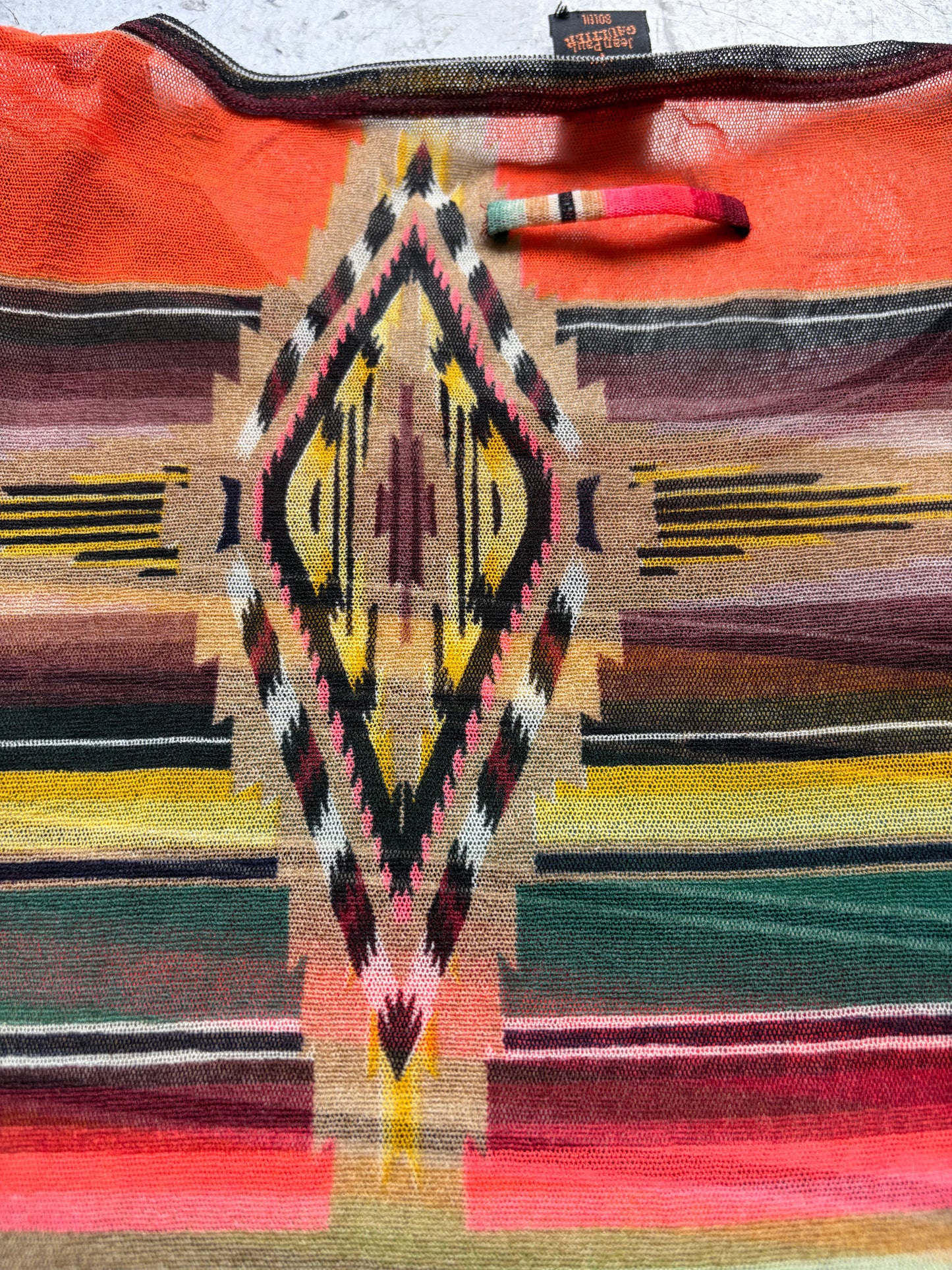 Jean Paul Gaultier Soleil Tribal Top (L)