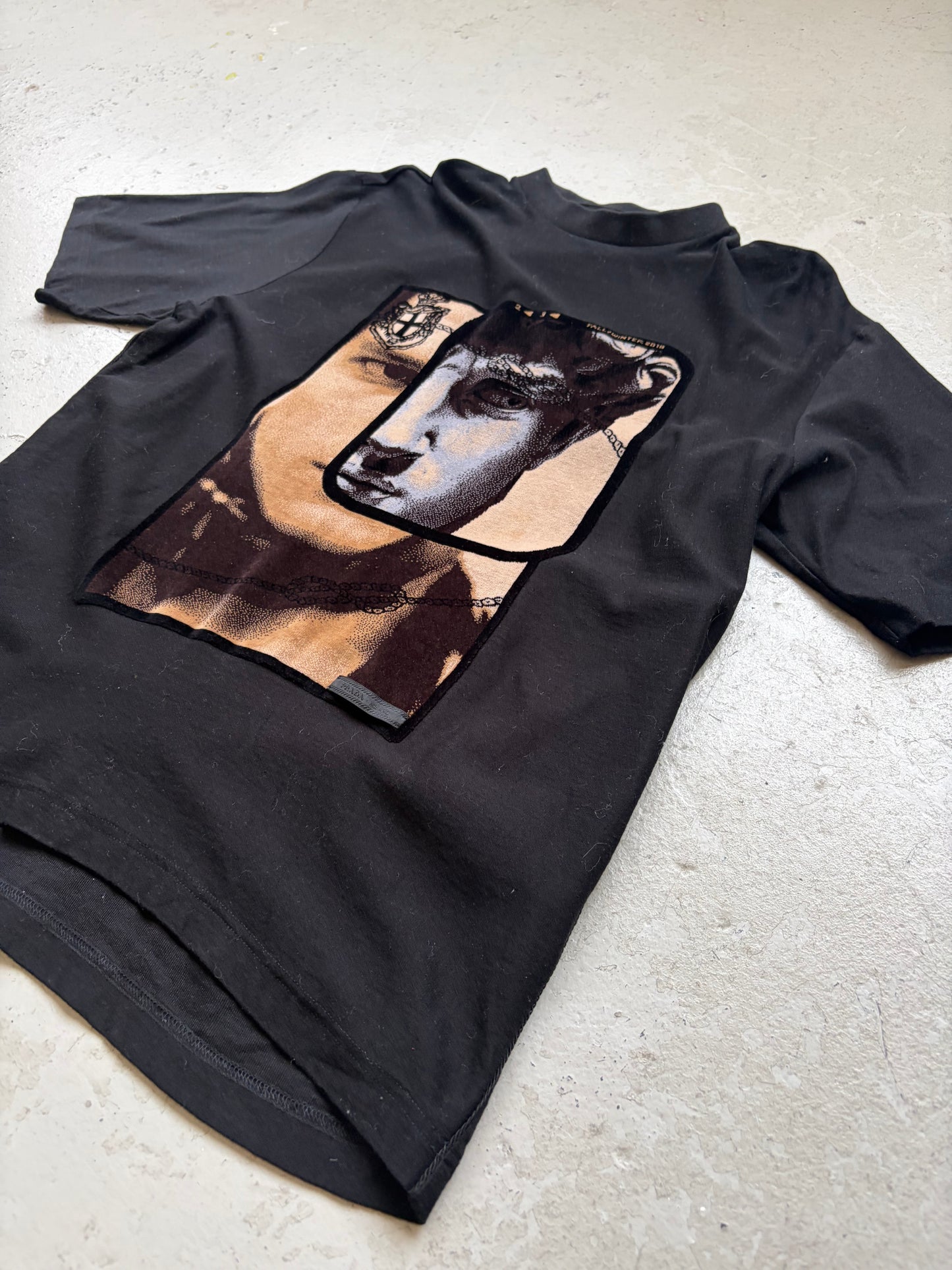 Prada FW18 Felt Face Short Sleeve (S)