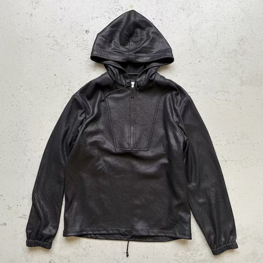 Saint Laurent Paris 2017 Shiny Quarter Zip (F36)