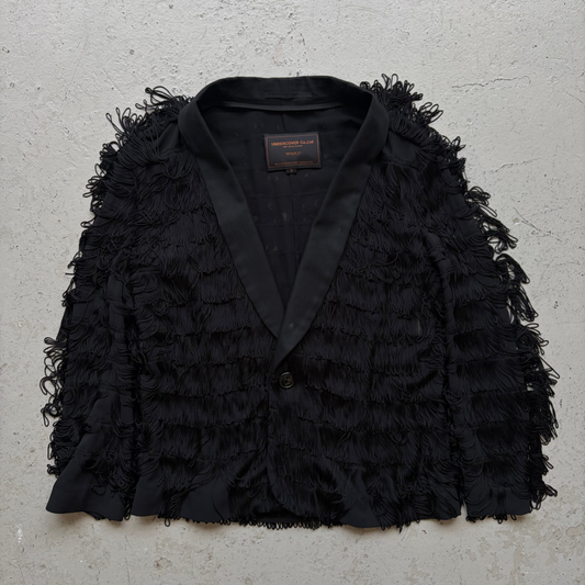Undercover SS07 "Purple" Fringe Blazer (3)