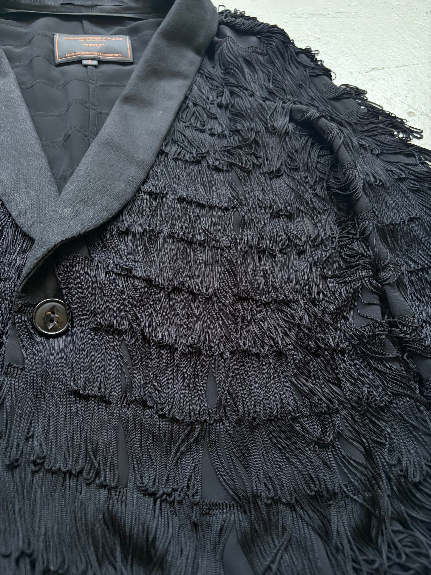 Undercover SS07 "Purple" Fringe Blazer (3)