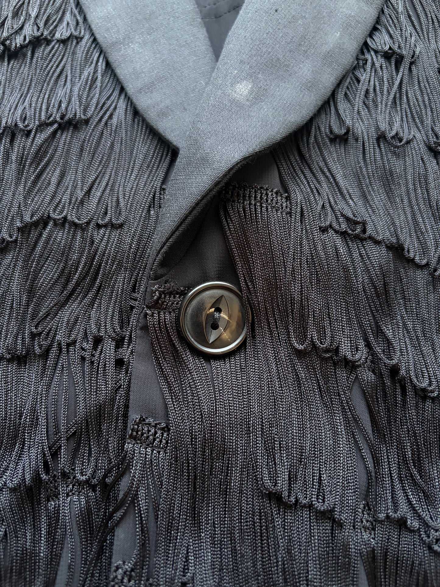 Undercover SS07 "Purple" Fringe Blazer (3)