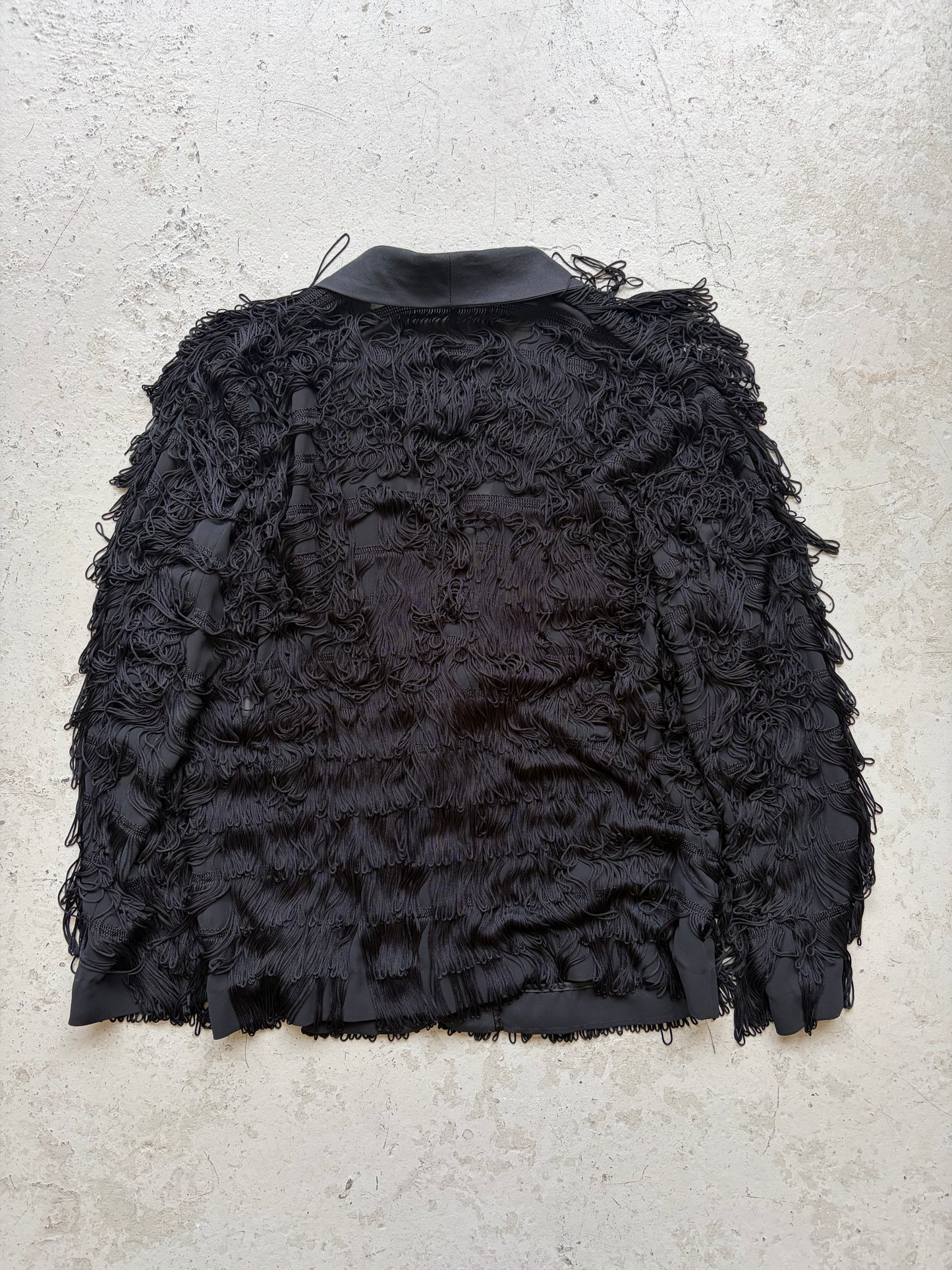 Undercover SS07 "Purple" Fringe Blazer (3)