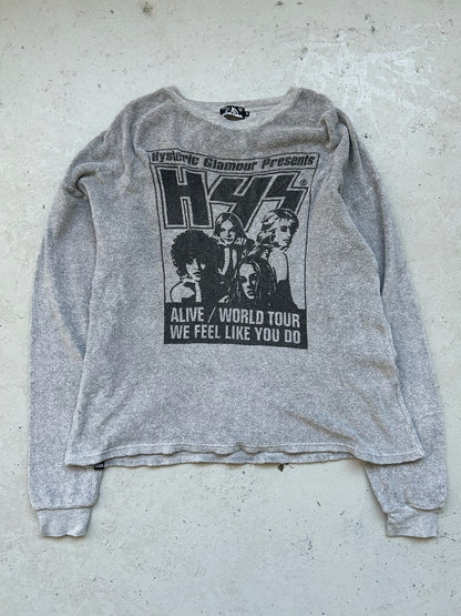 Hysteric Glamour Grey World Tour Sweatshirt (M)