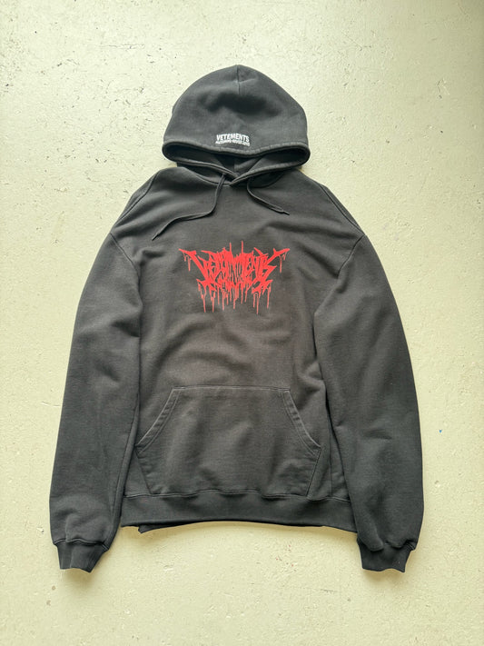 Vetements FW18 Metal Tour Hoodie (XS)