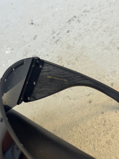 Rick Owens FW13 PLINTH Shield Sunglasses (OS)