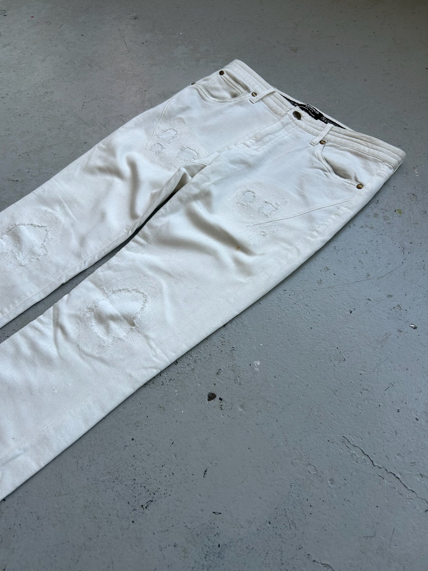 Number (N)ine 1PIU1UGUALE3 Distressed Pants (L)