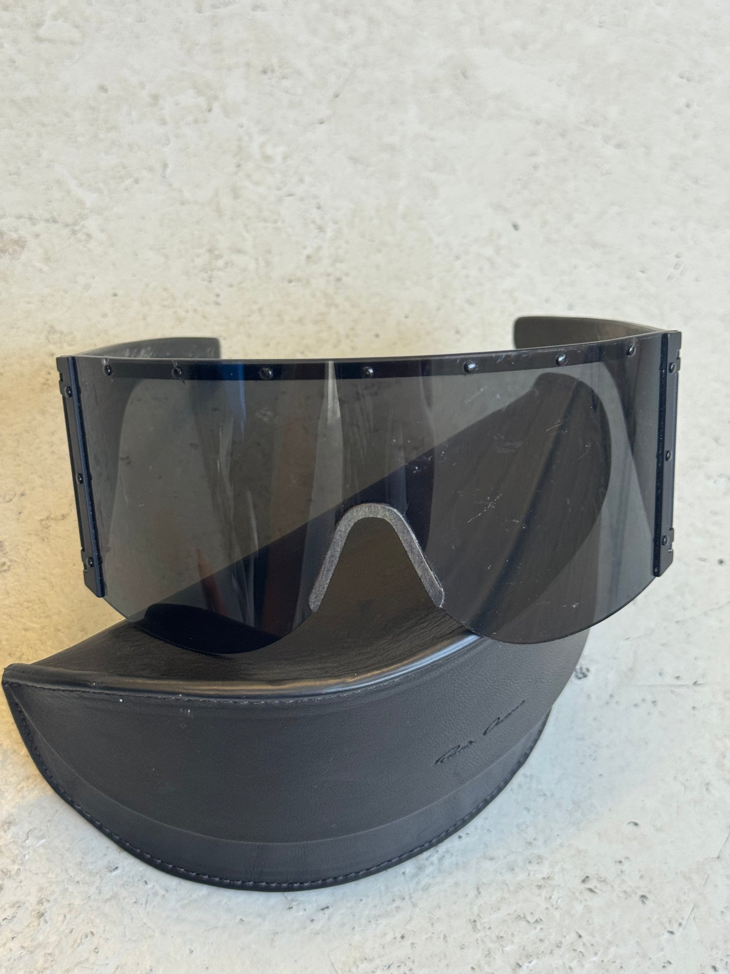 Rick Owens FW13 PLINTH Shield Sunglasses (OS)