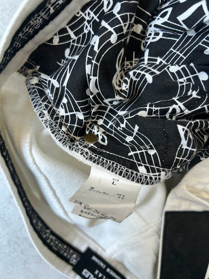 Number (N)ine 1PIU1UGUALE3 Distressed Pants (L)