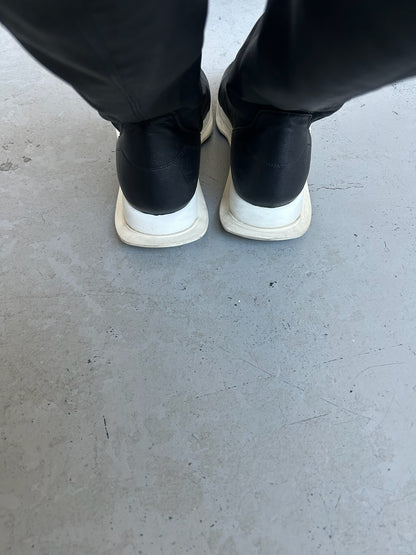 Rick Owens Oblique Runner Stretch Sock Boots (44)