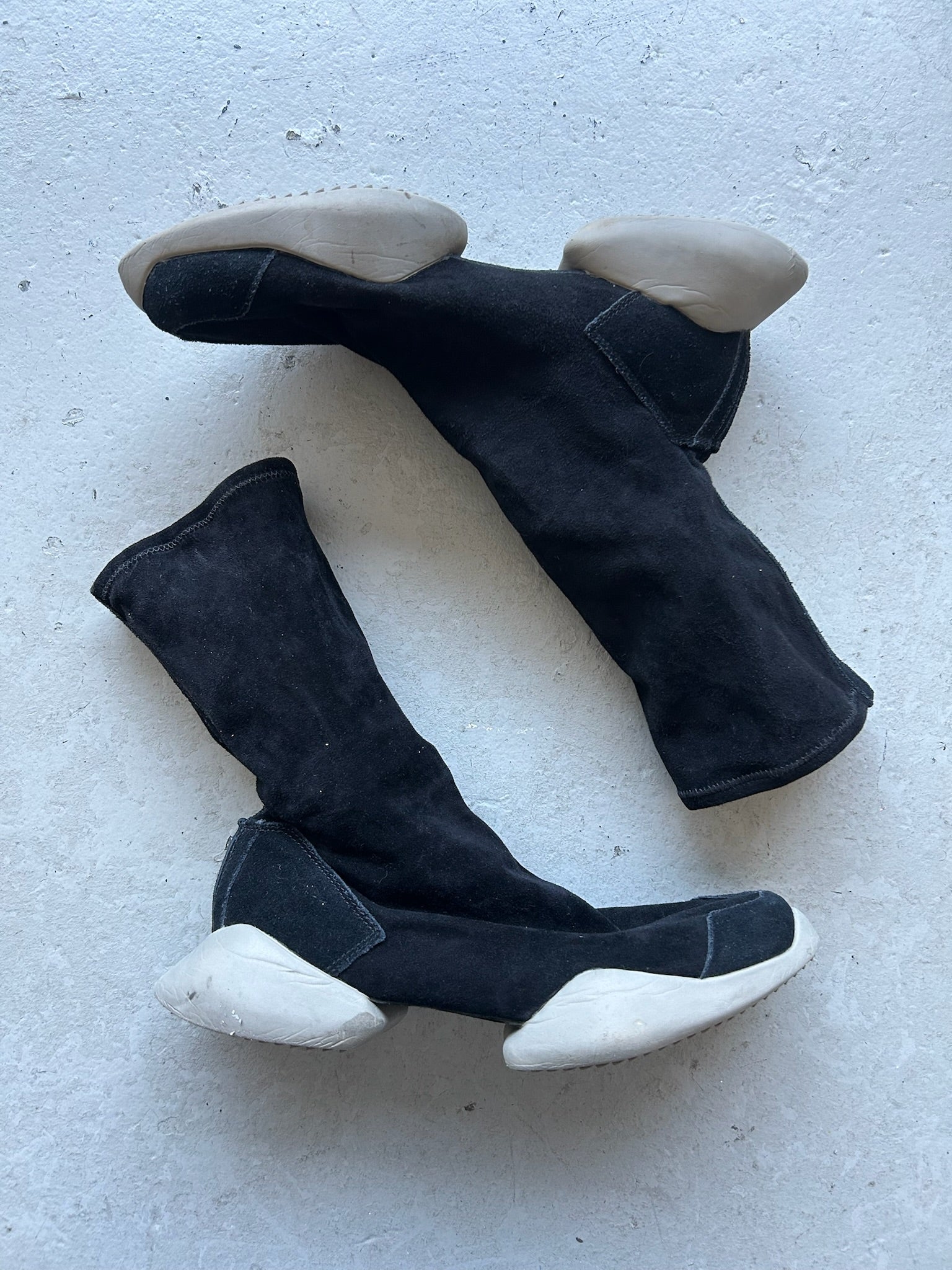 Rick Owens X Adidas Vicious Runner Stretch Boots (44) – marco sqrd