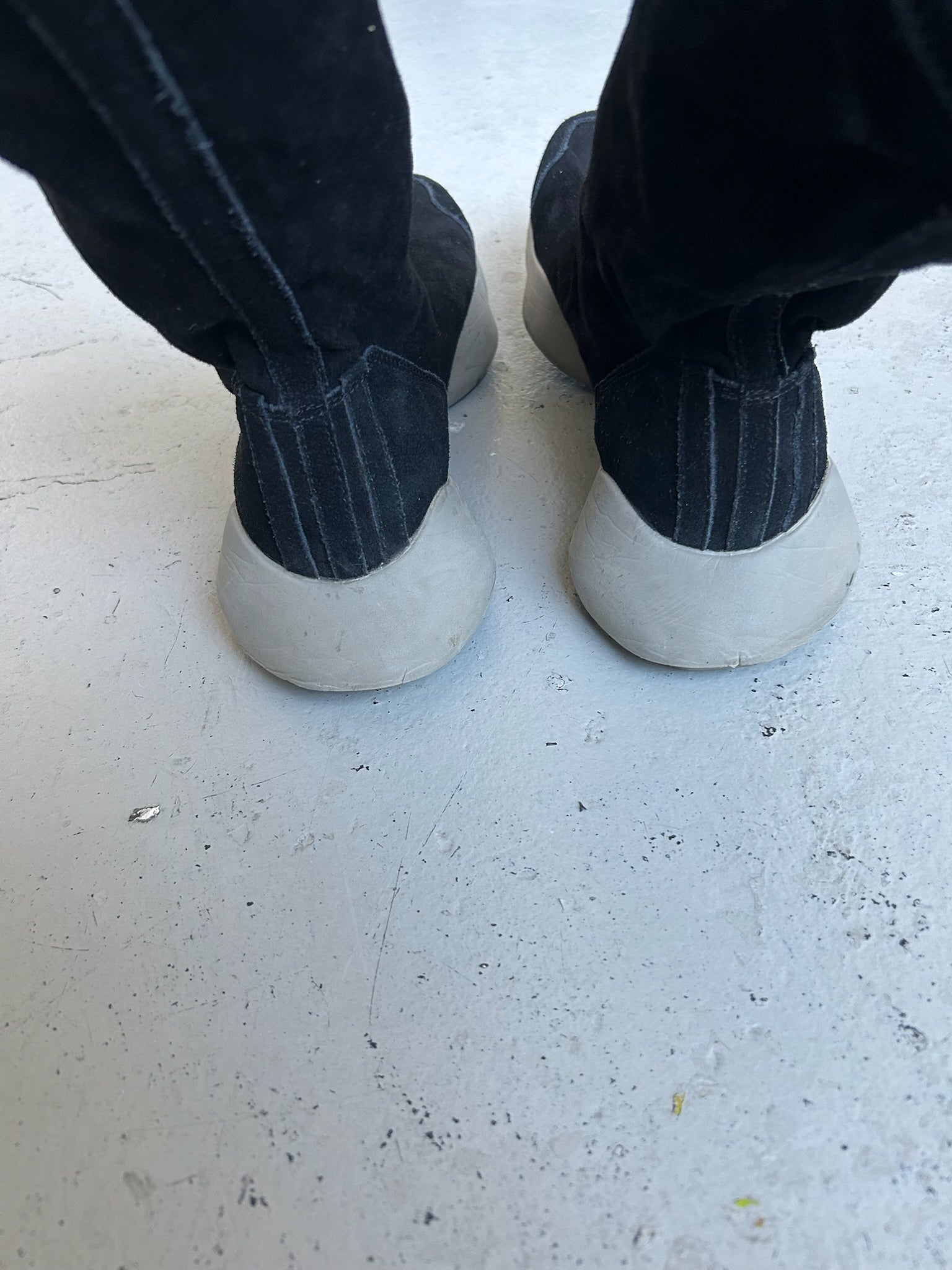 Rick Owens X Adidas Vicious Runner Stretch Boots (44) – marco sqrd