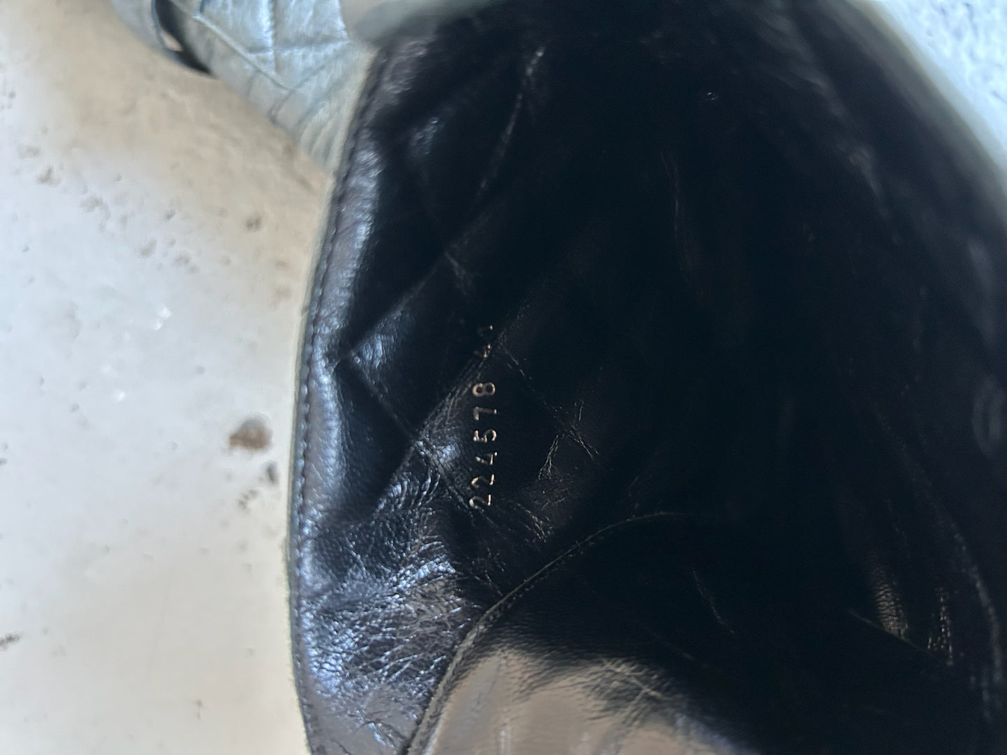 Balenciaga Paris Snakeskin Boots (41)