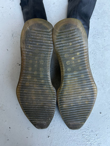 Rick Owens Oblique Runner Stretch Sock Boots (44)