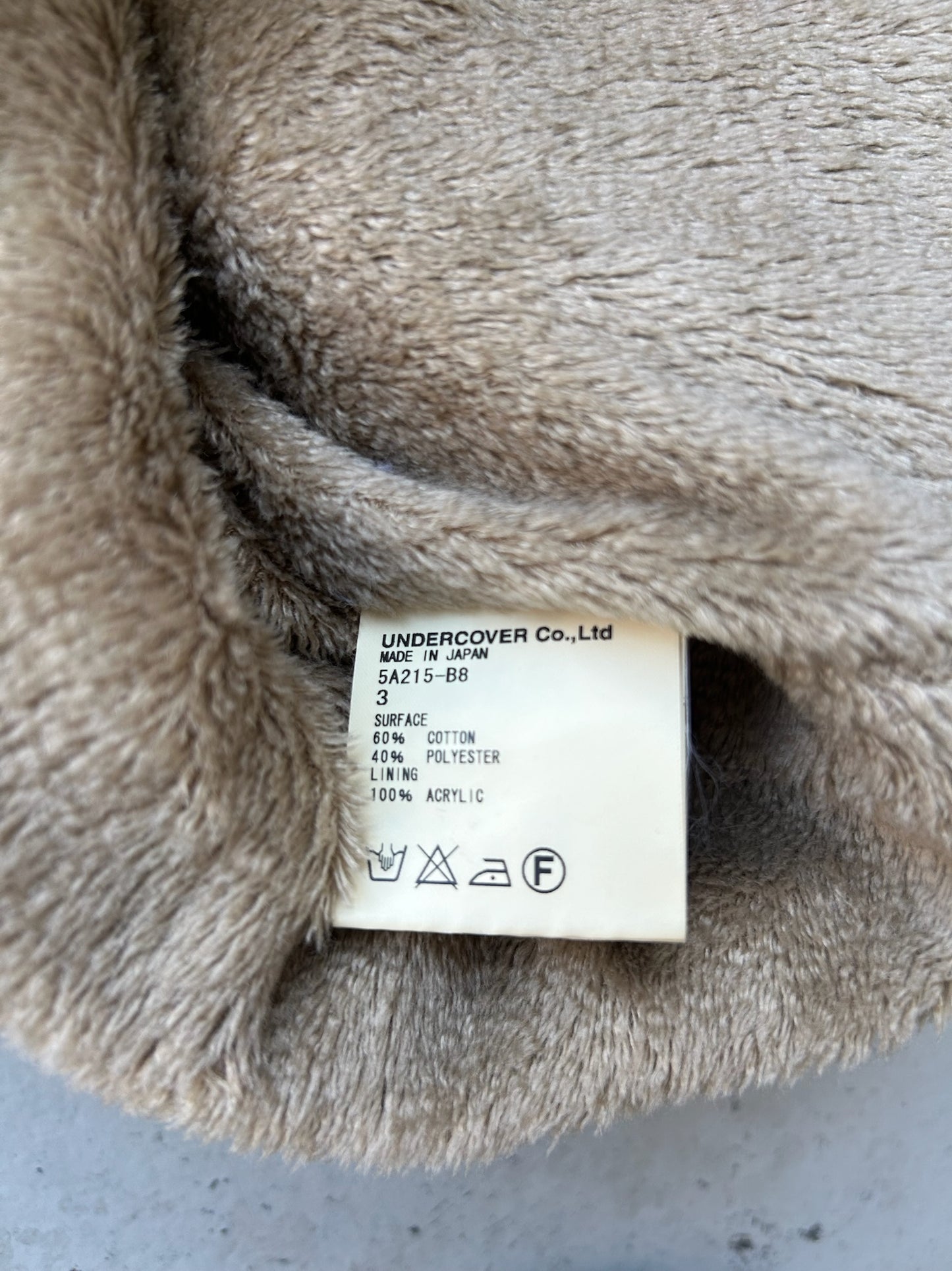 Undercover AW05 Arts & Crafts Corduroy Fur Lined Moto Jacket (3)