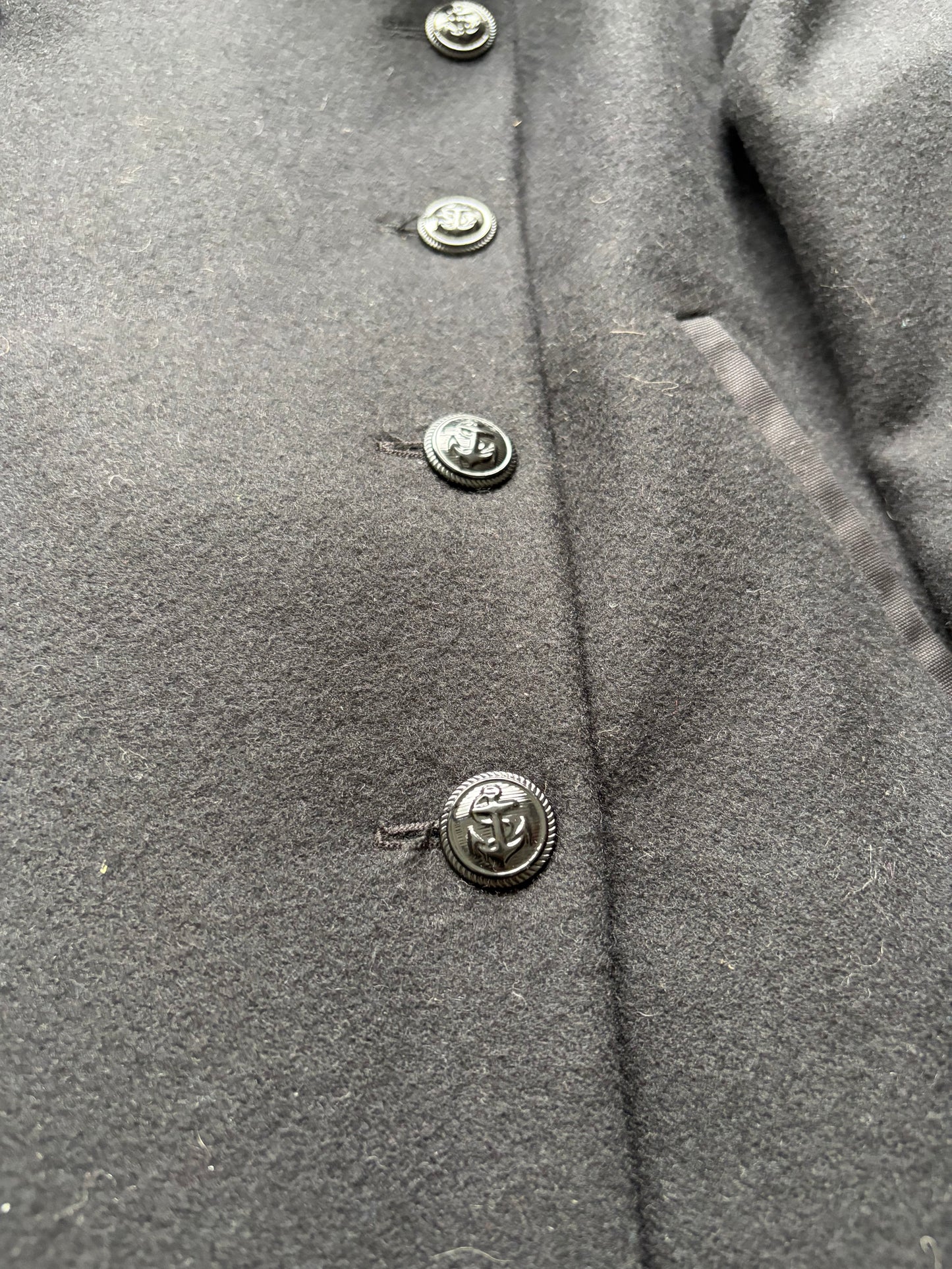 Alexander Mcqueen Double Breasted Wool Jacket (44)