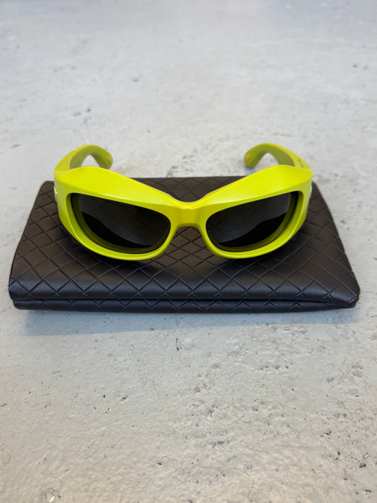 Bottega Veneta Lime Green Sunglasses (OS)