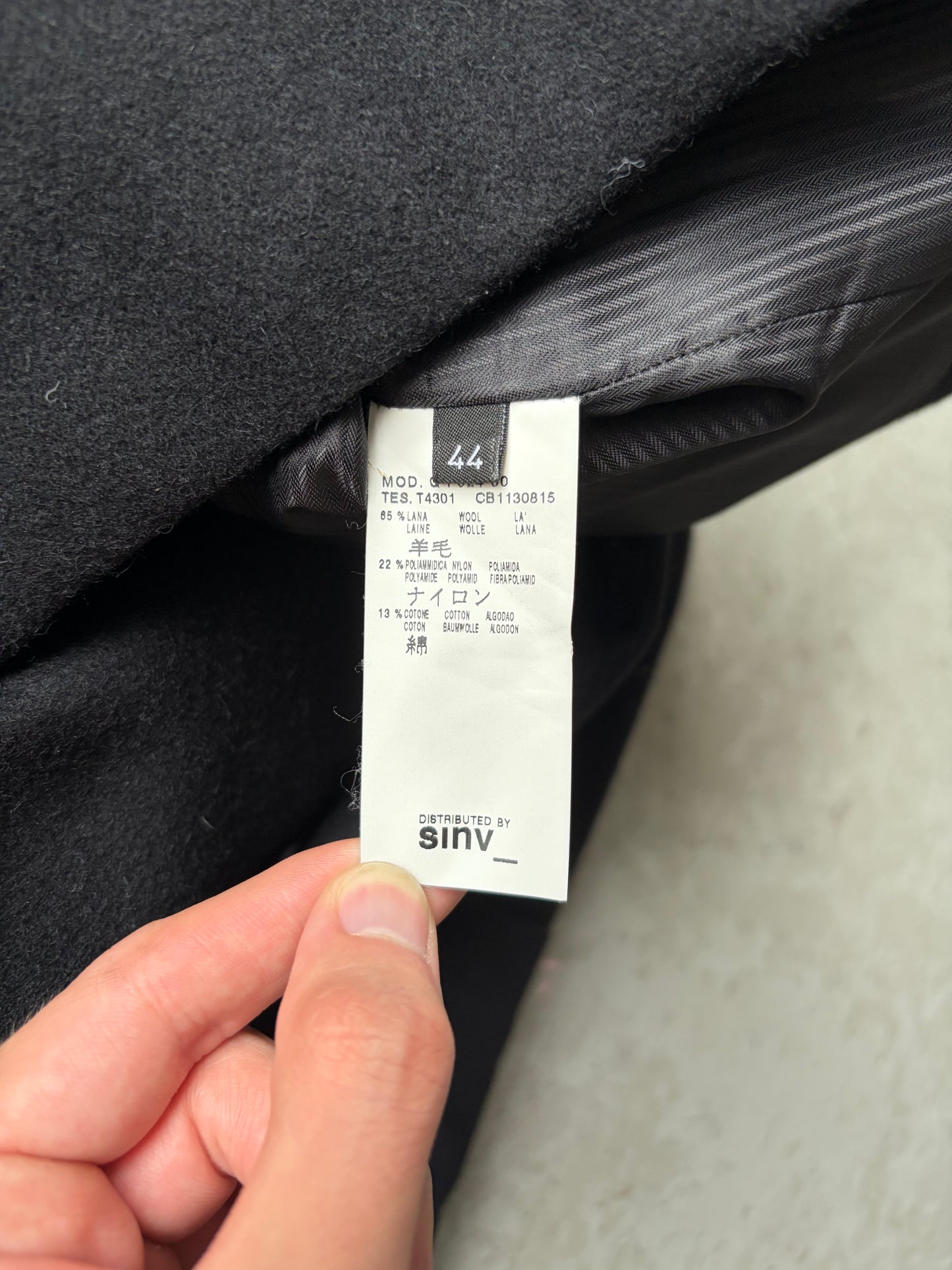 Alexander Mcqueen Double Breasted Wool Jacket (44)