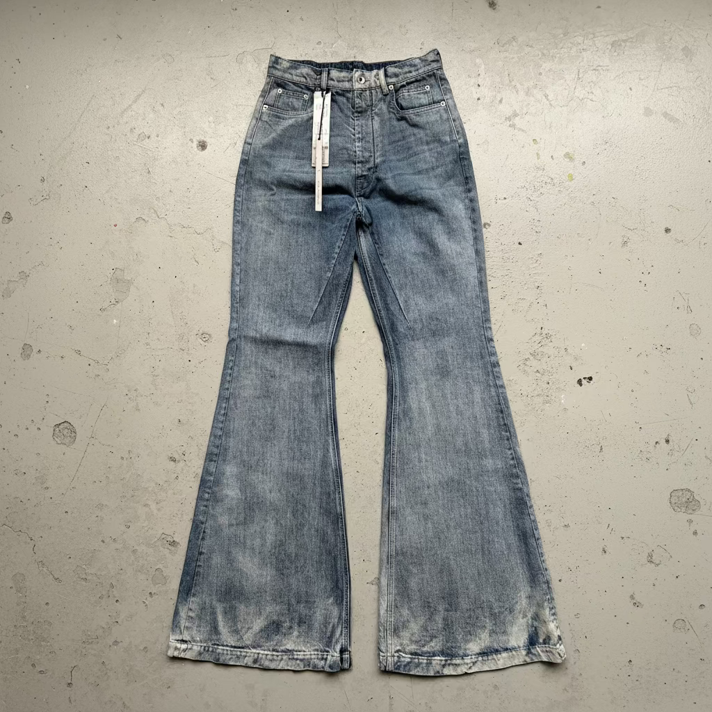 Rick Owens FW25 CONCORDIANS Dirty Hustler Bolan Denim (30)