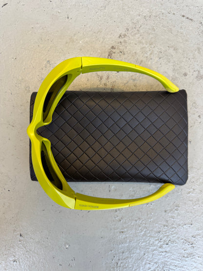 Bottega Veneta Lime Green Sunglasses (OS)