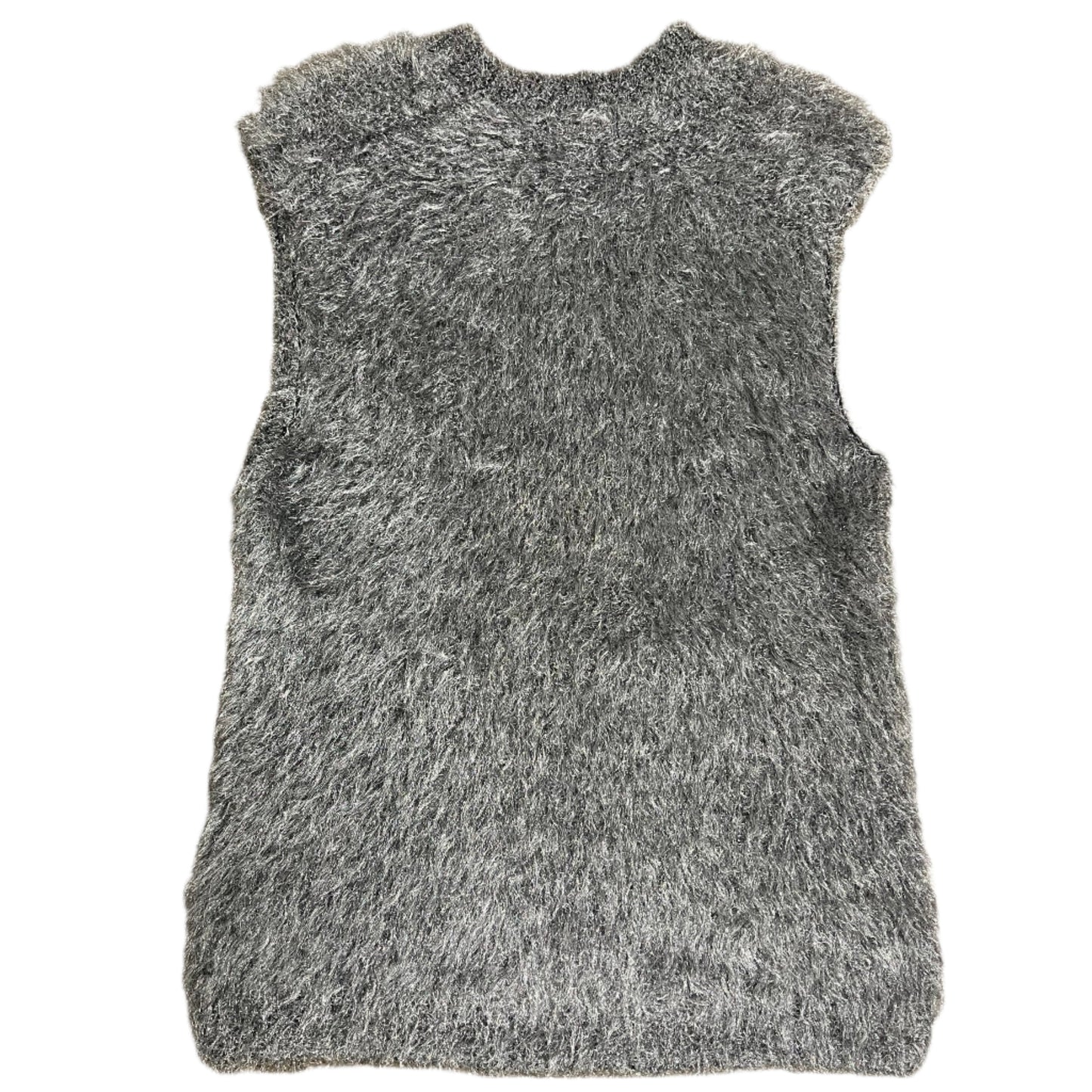 Comme Des Garçons Homme Plus AD2020 Hairy Silver Vest (M)