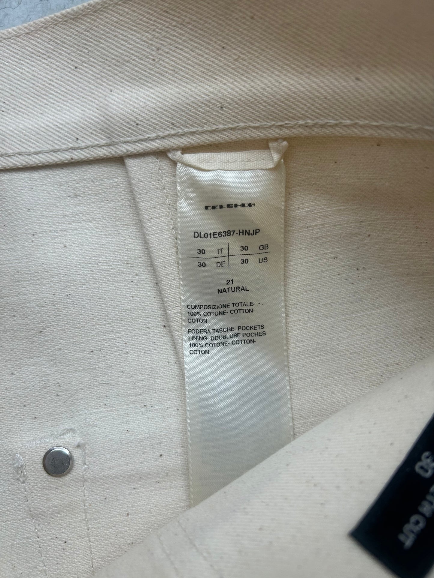 Rick Owens MIJ Geth Cut Double Knee Pants (30)