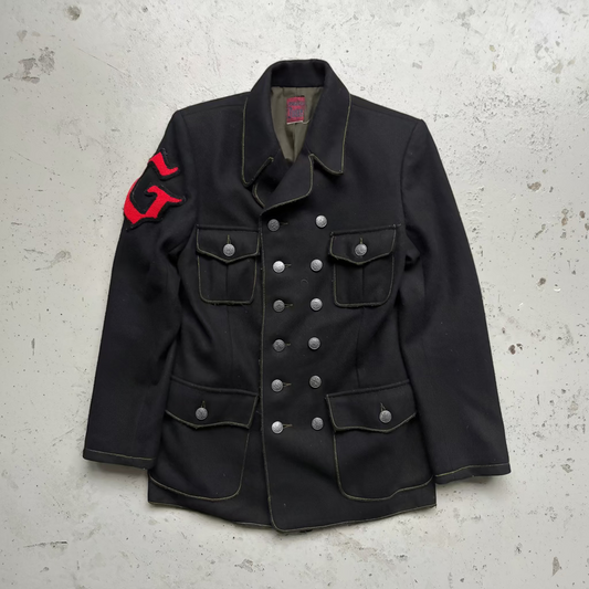 Jean Paul Gaultier Double Breasted Military Button Up Jacket (S)
