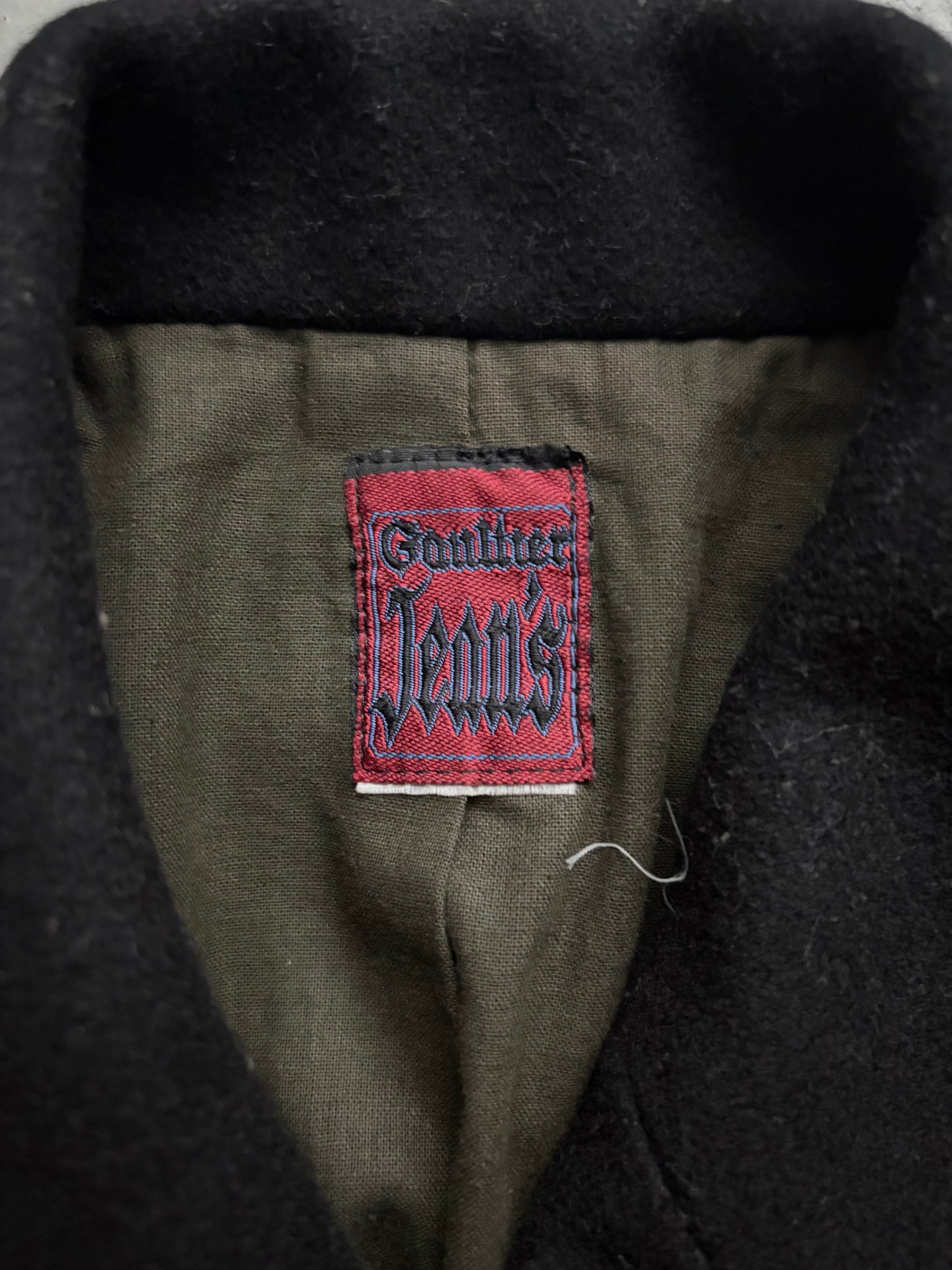Jean Paul Gaultier Double Breasted Military Button Up Jacket (S)