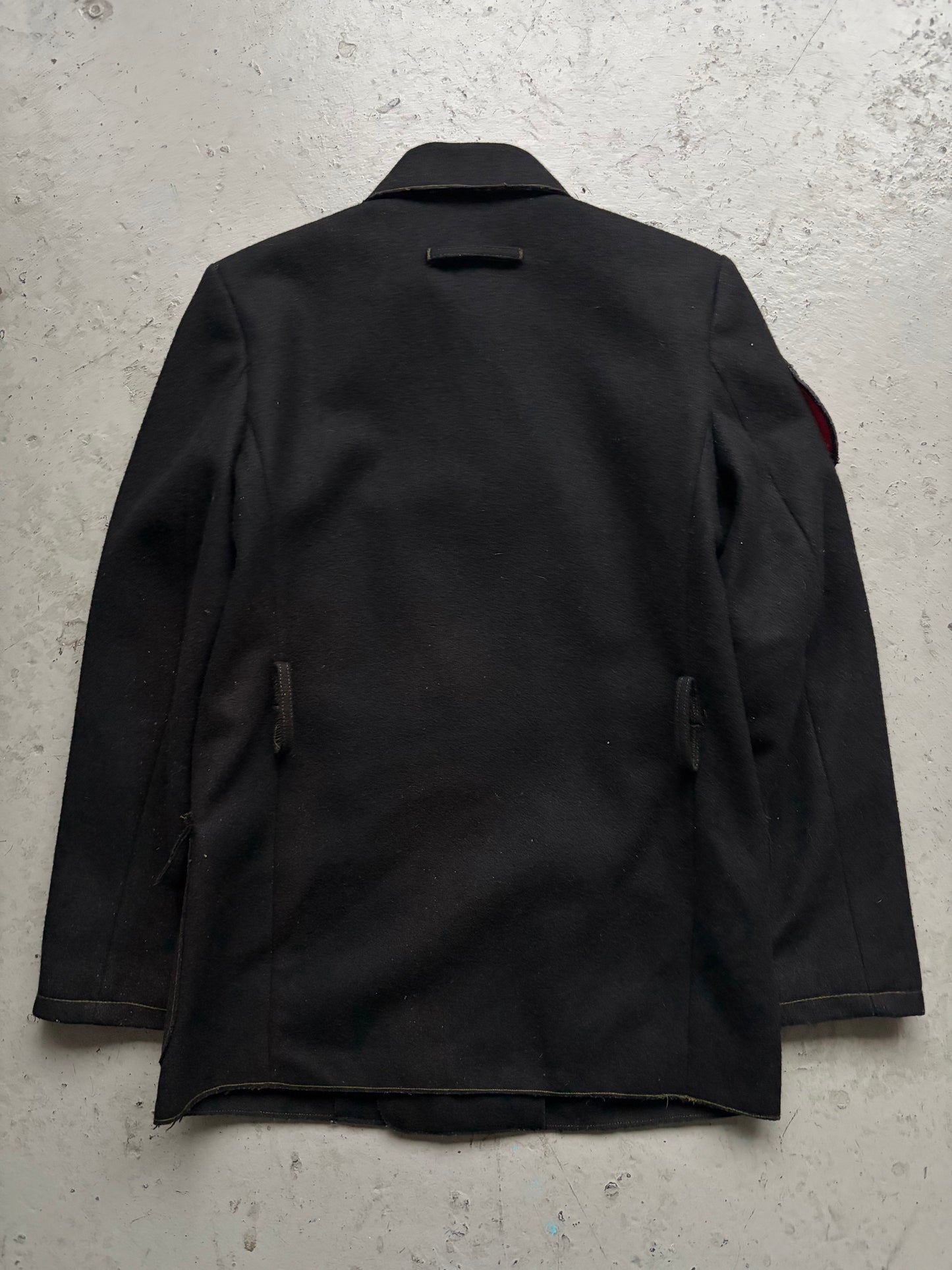 Jean Paul Gaultier Double Breasted Military Button Up Jacket (S)