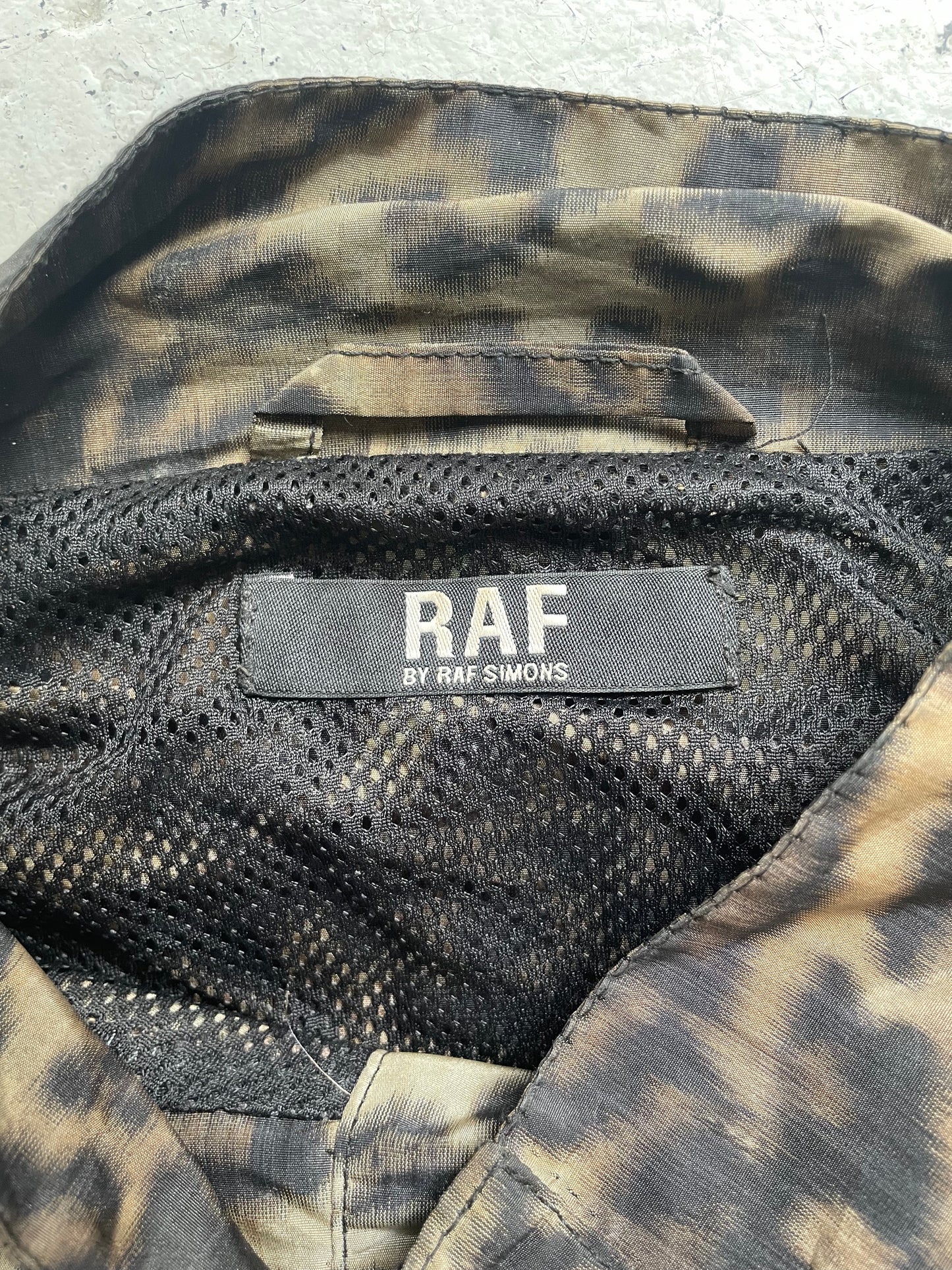 Raf by Raf Simons Cheetah Print Cargo Jacket (48)